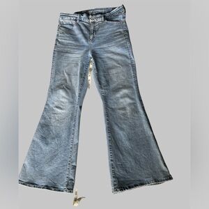 American Eagle Outfitters Blue Flare Jeans